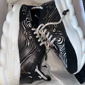 Size 39 Versace Chain Reaction Sneakers
